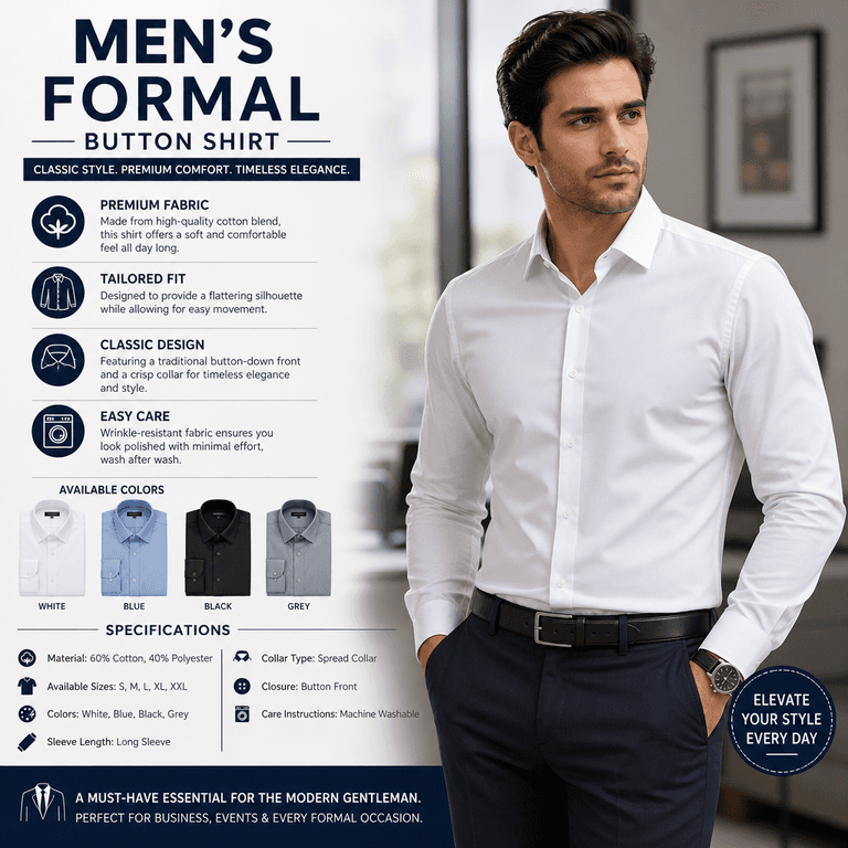 Men's Dress Shirt